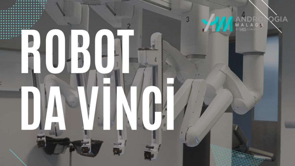Imagen del Robot Da Vinci en Málaga